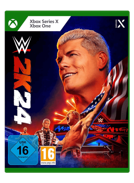 WWE 2K24 - XBOXSERIESX - Microsoft Xbox Series X - Packshots